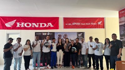PWI Kota Manado dan Honda DAW Perkuat Solidaritas HUT Ke-403 Manado Lewat Donor Darah dan Edukasi Keselamatan Berkendara