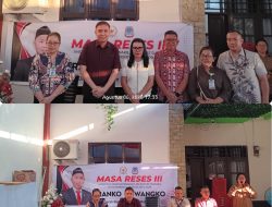 Reses di Winangun I, Franko Wangko Serap Aspirasi Warga Soal Jalan Rusak dan Penanganan Banjir