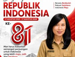 Dinas Sosial dan Pemberdayaan Masyarakat Kota Manado Ucapkan Dirgahayu RI ke-81