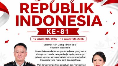RS Bhayangkara Manado Ucapkan Dirgahayu RI ke-81