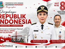 Kecamatan Mapanget Ucapkan Dirgahayu RI ke-81