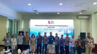 OJK dan Bank SulutGo Perkuat Analisis Ekonomi Daerah, Akses Pembiayaan Jadi Penggerak Pertumbuhan Regional