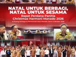 Richard Sualang Pimpin Rapat Perdana Christmas Harmoni Manado 2026, Persiapan Didorong Lebih Terarah