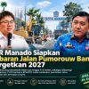 Wali Kota Andrei Angouw Dorong Penataan Infrastruktur, PUPR Manado Siapkan Pelebaran Jalan Pumorouw Banjer 2027